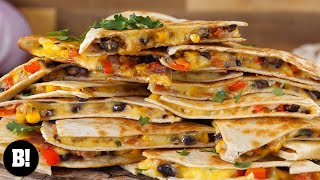 Quick amp Cheesy Vegan Quesadillas [upl. by Yeuh]