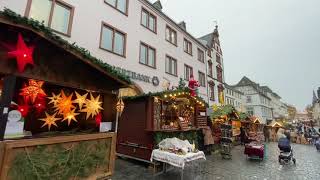 Walk Through Limburg Christmas Market [upl. by Dressel]