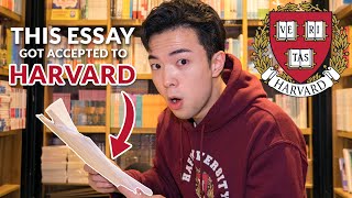 READING COLLEGE ESSAYS THAT GOT ADMITTED TO HARVARD UNIVERSITY [upl. by Fennessy]