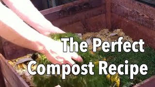 The Perfect Compost Recipe  How to Get Your Compost Heap Cooking [upl. by Zuleika571]