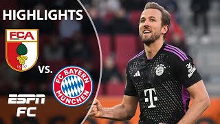 Augsburg vs Bayern Munich  Bundesliga Highlights  ESPN FC [upl. by Seraphim]