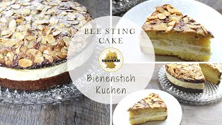 Bee Sting Cake  Authentic German Recipe for Bienenstich cake [upl. by Anirahs286]