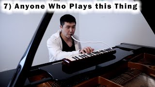 Top 15 Annoying Pianists [upl. by Odraleba]