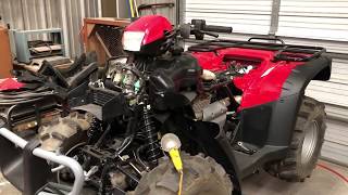 Honda Foreman 500 ES Shift Problem  Easy Fix [upl. by Adleme713]