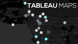 Tableau Maps How to Create Stunning Maps in Tableau [upl. by Enuahs]