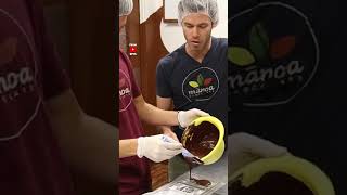 Molding Hand Tempered Chocolate [upl. by Ceil]