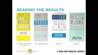 One Step MultiDrug Urine Test Panel [upl. by Brelje]