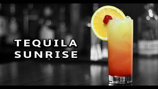 How To Make the Perfect Tequila Sunrise [upl. by Ayatnahs]