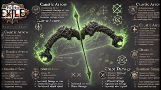 5 Minute Craft POE Caustic ArrowToxic Rain Bow Crafting Guide [upl. by Alicia]