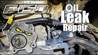 20152017 F150 Vacuum Pump Oil Leak Repair 35L EcoBoost [upl. by Ellingston]