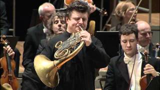 Glière Horn Concerto  Baborak · Kitajenko · Berliner Philharmoniker [upl. by Arobed]