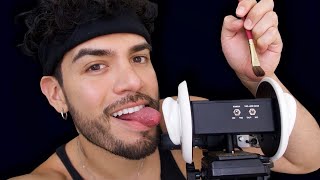 ASMR ear licks amp intense deep ear tingles [upl. by Gleich]