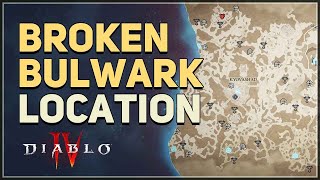 Broken Bulwark Location Diablo 4 [upl. by Hamish]