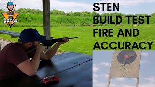 STEN Gun Test Fire and Accuracy [upl. by Trask433]