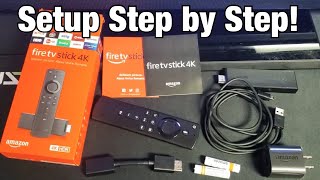 Fire TV Stick 4K How to Setup Step by Step  Tips [upl. by Convery672]