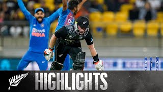 India Win Another Super Over Thriller  FULL HIGHLIGHTS  BLACKCAPS v India  4th T20 2020 [upl. by Calida263]