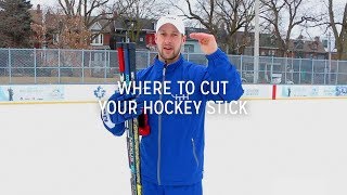 Where to Cut Your Hockey Stick [upl. by Irt]