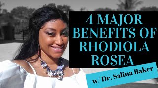 Rhodiola Rosea Benefits  4 Major Benefits of Rhodiola [upl. by Haidabo]