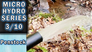 Installing the Penstock Micro Hydro Series 310 [upl. by Ariad]