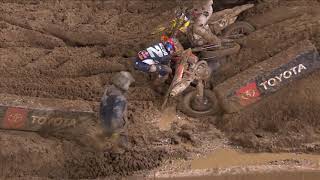 450SX Main Event highlights  San Diego [upl. by Marlen]