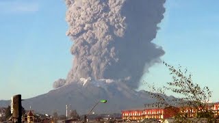 5 Monster Volcano Eruptions Caught On Camera [upl. by Yrellih]