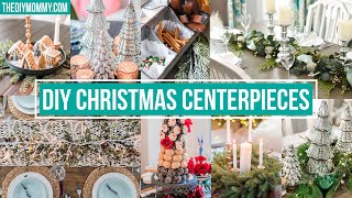 7 DIY CHRISTMAS CENTERPIECE IDEAS [upl. by Atarman]