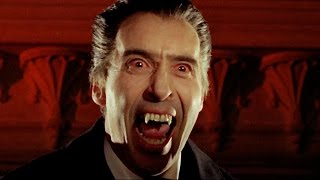 Christopher Lee as Dracula Bite Montage [upl. by Nugent]