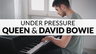 Under Pressure  Queen amp David Bowie  Piano Cover  Sheet Music [upl. by Atilemrac]