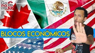 Características do Bloco Econômico NAFTA  Geografia [upl. by Valenta]