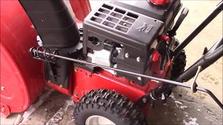 snow blower starting hack [upl. by Ortiz]