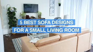 5 Best Sofa Designs For A Small Living Room  MF Home TV [upl. by Stephannie]