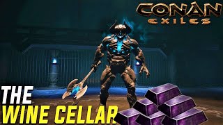 THE WINE CELLAR WALKTHROUGH amp KHARI STEEL LOCATIONS  Conan Exiles [upl. by Airenahs40]