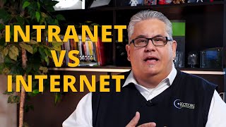 Intranet vs Internet [upl. by Adnahsal]