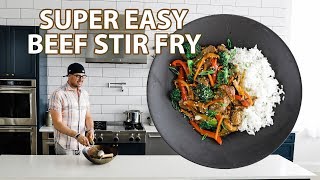 Easy Beef Stir Fry Recipe [upl. by Harmonia235]