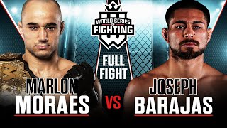 Full Fight  Marlon Moraes vs Joseph Barajas Bantamweight Title Bout  WSOF 28 2016 [upl. by Brandais]