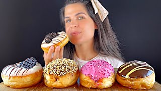 DONUTS  MUKBANG  EATING SOUNDS  ASMR [upl. by Cerelia549]