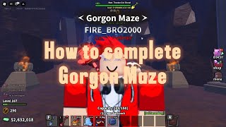 How to complete Gorgon Maze [upl. by Kaila]