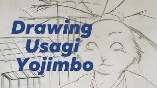 Drawing Usagi Yojimbo [upl. by Aifos]