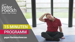 Nackenverspannungen lösen in 15 Minuten  Die besten Übungen für deinen Nacken [upl. by Anyt]