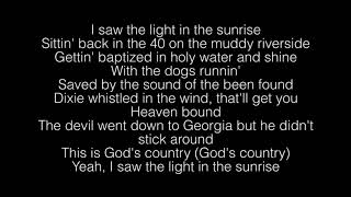 Blake Shelton Gods Country Lyrics [upl. by Cul]