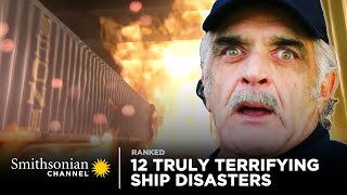 12 Terrifying Ship Disasters 🚢🔥 Smithsonian Channel [upl. by Nyladnewg]