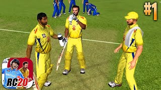 RC 20 Playing Real Cricket 20 for first time Better than WCC 3  RC 20 [upl. by Ynnal648]