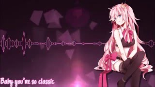 Nightcore  Classic  Lyrics [upl. by Haimarej]