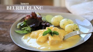 Beurre Blanc Tutorial  using the classic method [upl. by Pennie108]