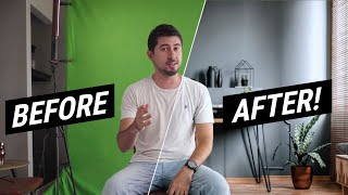 Hollywood Green Screen Tutorial Professional chroma key production  Part 1 [upl. by Ahsiekrats]