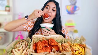 WINGSTOP MUKBANG [upl. by Nicolai338]