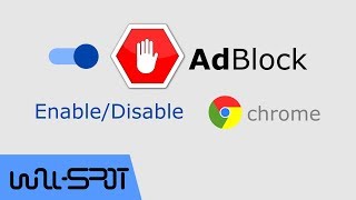 How To EnableDisable Adblock On Google Chrome Browser [upl. by Nyloc286]