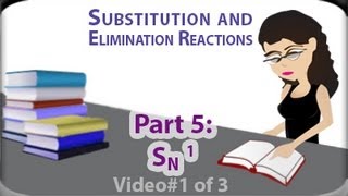 SN1 Reaction Rate and Mechanism  Unimolecular Nucleophilic Substitution Part 1 [upl. by Zetnahs]