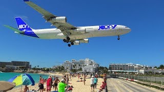 【4K】Atterrissages Avions Saint Martin [upl. by Kram]