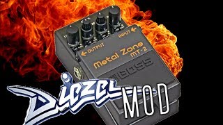 Pedal Mods MT2 Diezel Mod [upl. by Eelytsirk673]